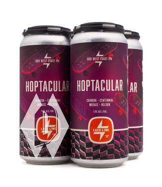 Luce Line Luce Line Hoptacular DDH West Coast IPA 16oz 4pk Luce Line Luce Line Hoptacular DDH West Coast IPA 16oz 4pk