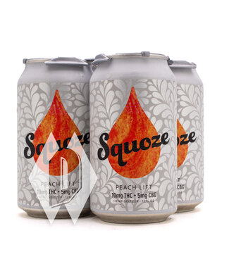 Squoze Peach Lift 10mg 12oz 4pk