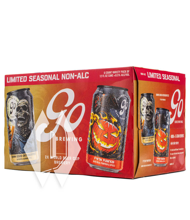 Go Brewing NA Seasonal Fall Variety 12oz 6pk