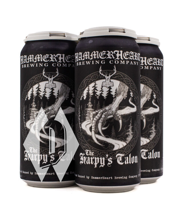 HammerHeart The Harpys Talon Black IPA 16oz 4pk