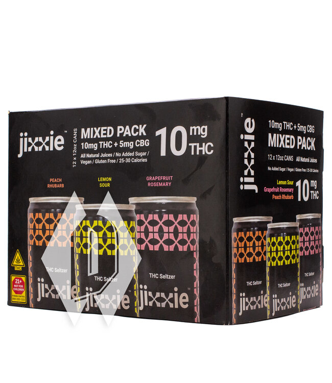 Jixxie Seltzer Mix Pack 10mg 12oz 12pk