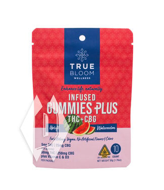 True Bloom Wellness True Bloom Uplift Watermelon Gummies 5mg 10pk