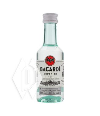 Bacardi White Rum 50ml