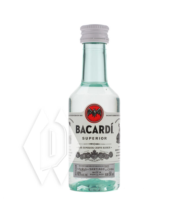 Bacardi White Rum 50ml