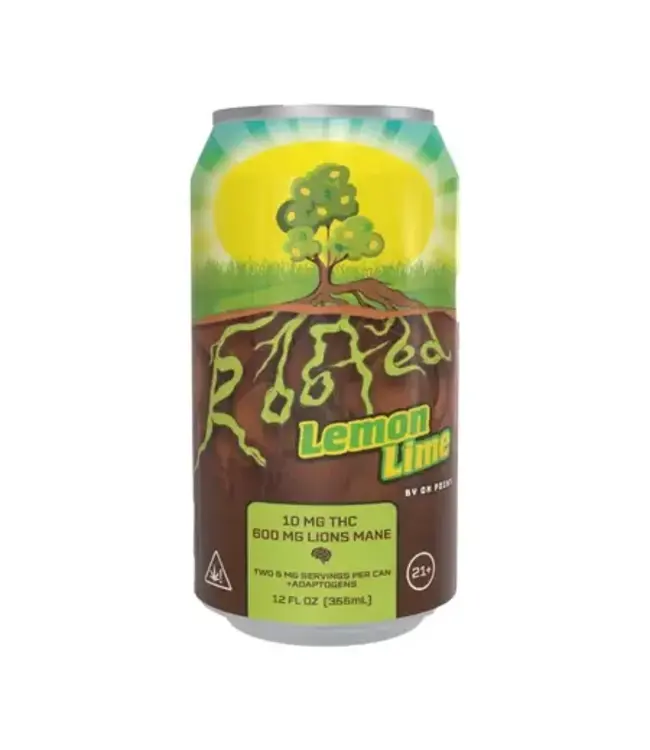 Rooted Lemon Lime 10mg 12oz 4pk