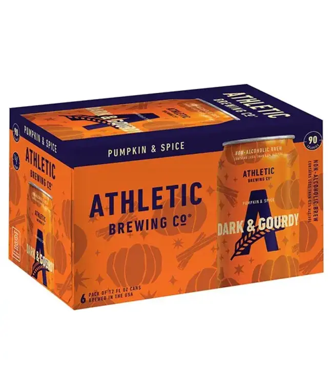 Athletic Dark And Gourdy NA 12oz 6pk