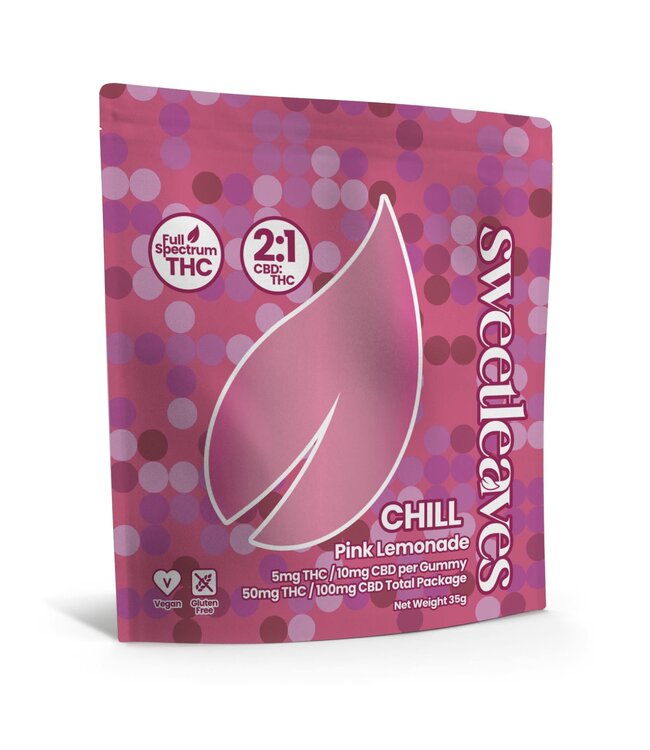 Sweetleaves Chill Pink Lemonade 5mg 10pk