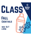 Class - Fall Cocktails Wed 10/7