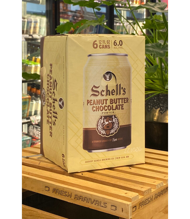 Schells Peanut Butter Chocolate Porter 12oz 6pk