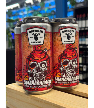 Drekker Drekker Bloody Brains Smoothie Sour 16oz 4pk Drekker Drekker Bloody Brains Smoothie Sour 16oz 4pk