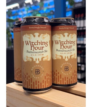 Bruhaven Witching Hour Butterscotch Ale 16oz 4pk
