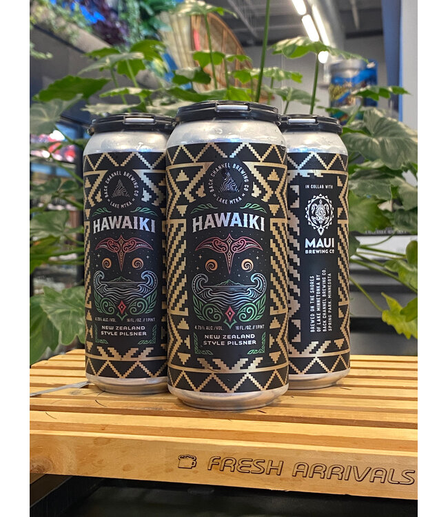 Back Channel Hawaiki NZ Pils 16oz 4pk