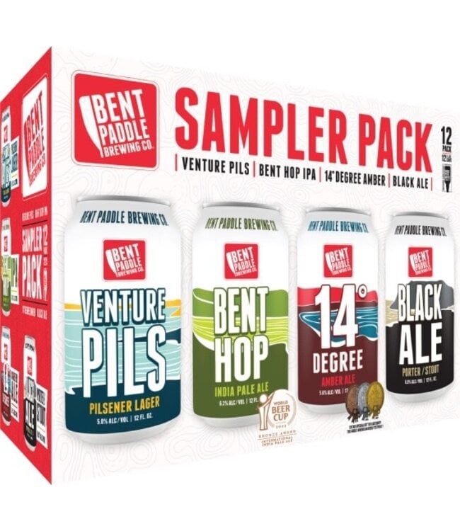 Bent Paddle Adventure Variety Pack 12oz 12pk