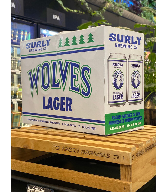 Surly Timberwolves Lager 12oz 12pk