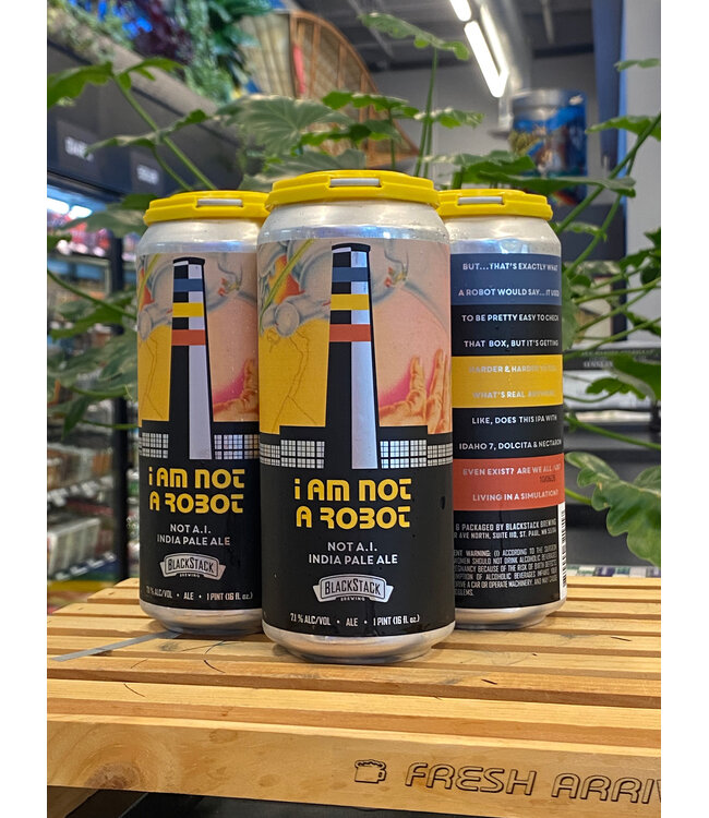 Blackstack I Am Not A Robot IPA 16oz 4pk