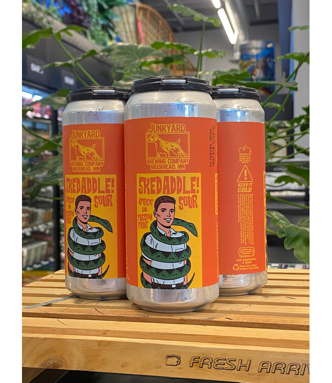 Junkyard Skedaddle Apricot Passion Fruit Sour 16oz 4pk