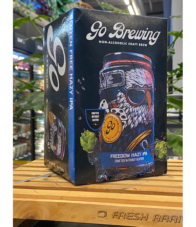 Go Brewing Freedom GF NA Hazy IPA 12oz 6pk