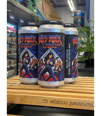 Junkyard Junkyard 80s Rock Label Hazy IPA 16oz 4pk Junkyard Junkyard 80s Rock Label Hazy IPA 16oz 4pk