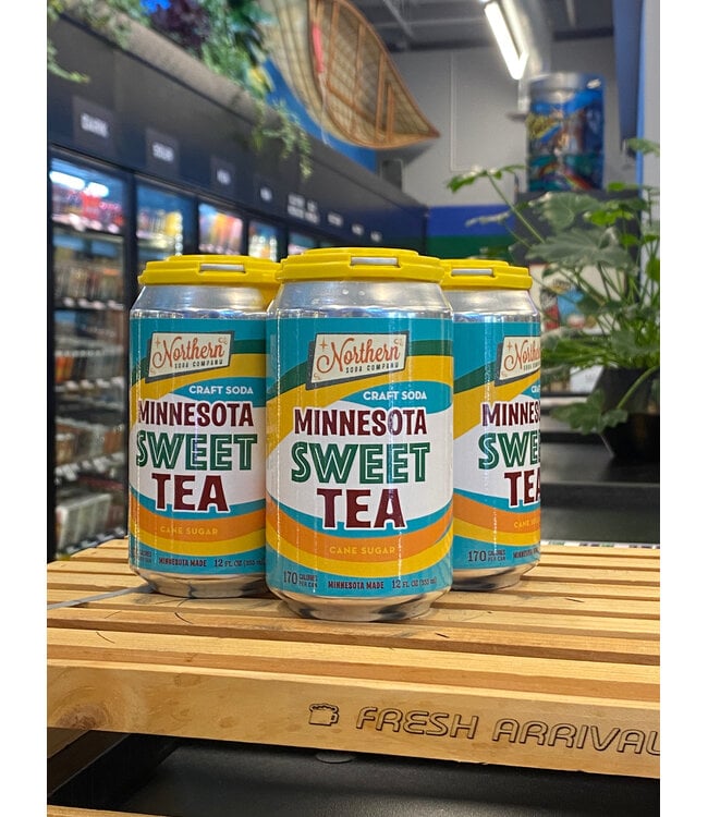 Northern Soda MN Sweet Tea 12oz 4pk