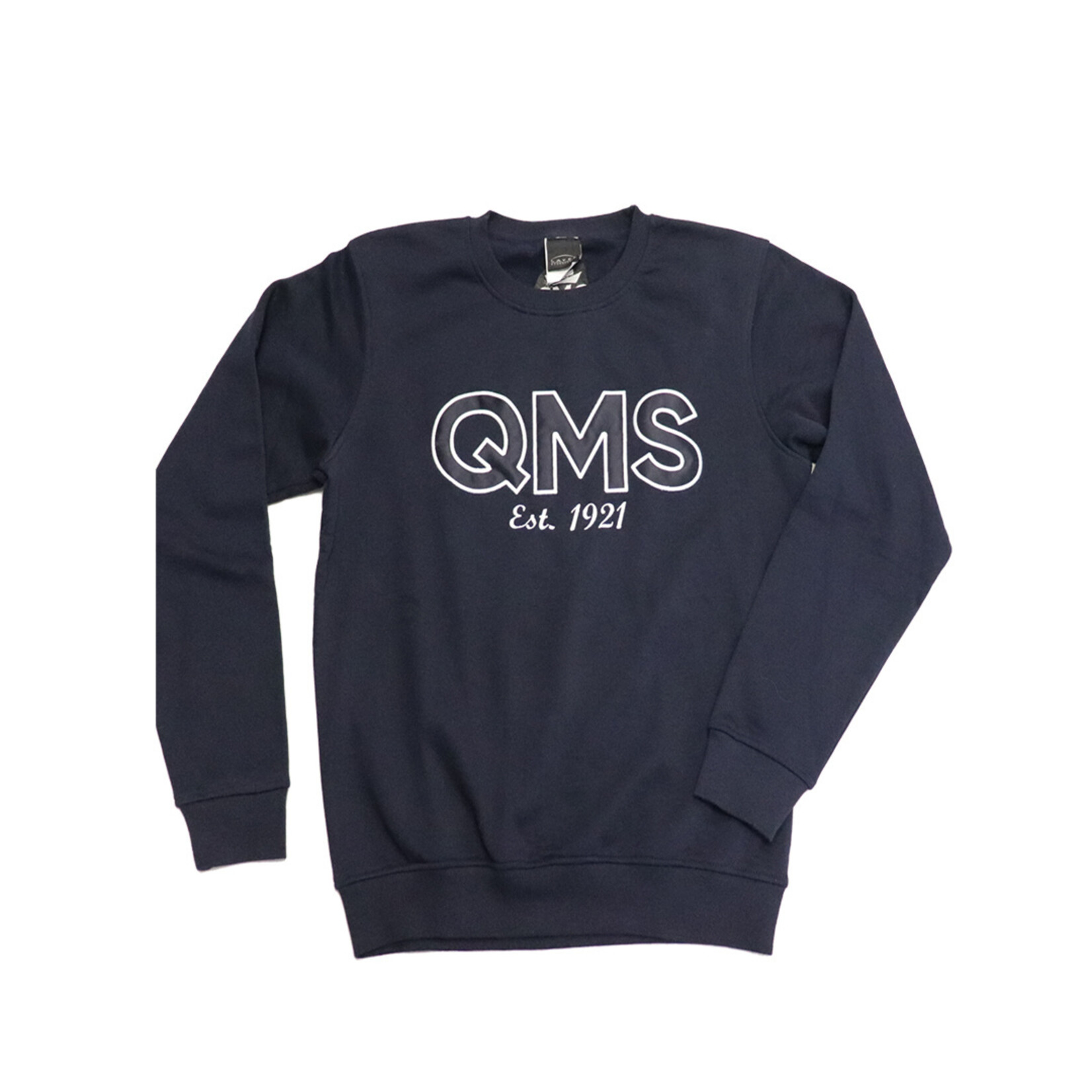 QMS Blue Crewneck Youth XL