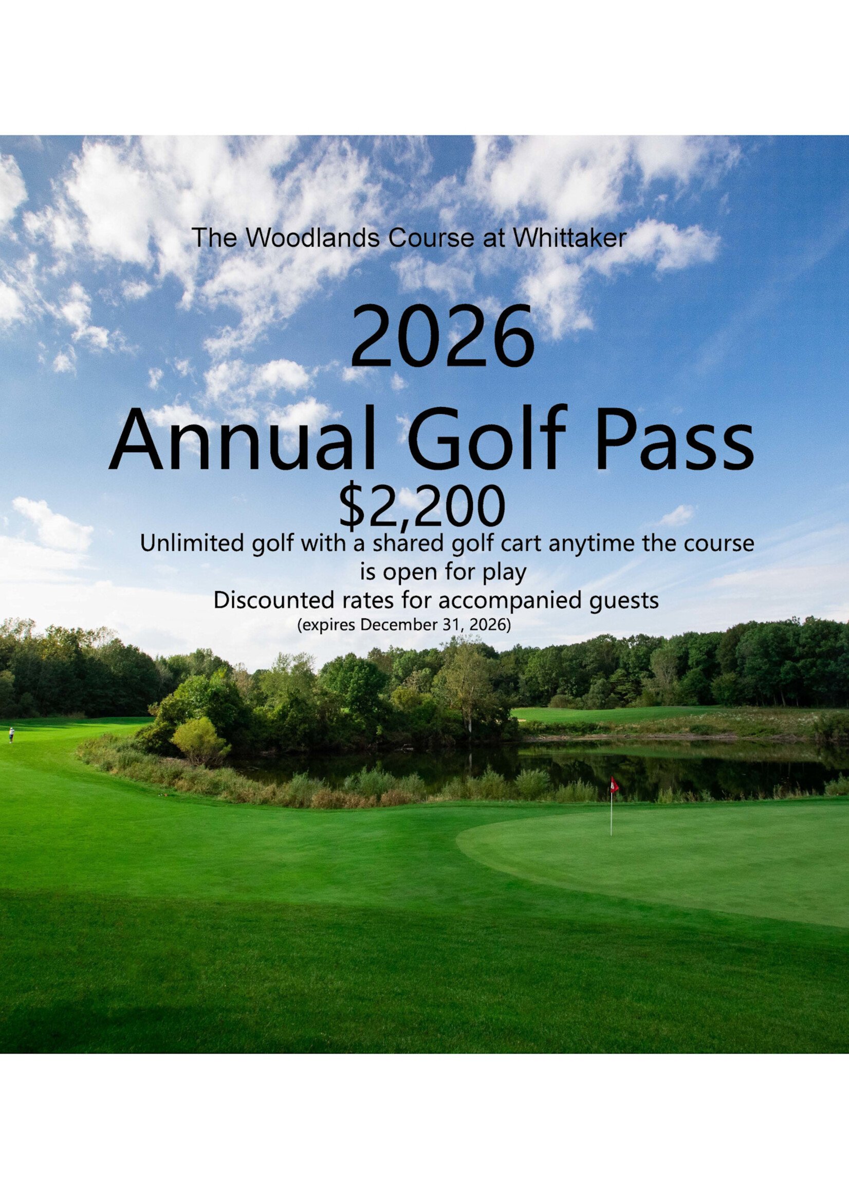 2026 Annual Golf Pass