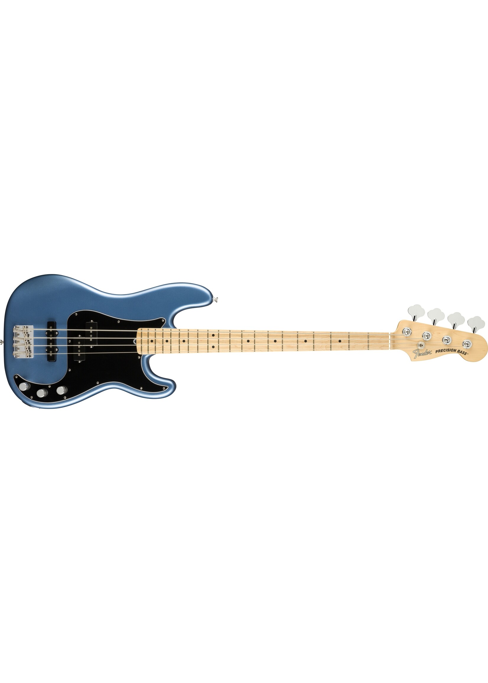 Fender Fender 0198602302 American Performer Precision Bass, Maple Fingerboard, Satin Lake Placid Blue
