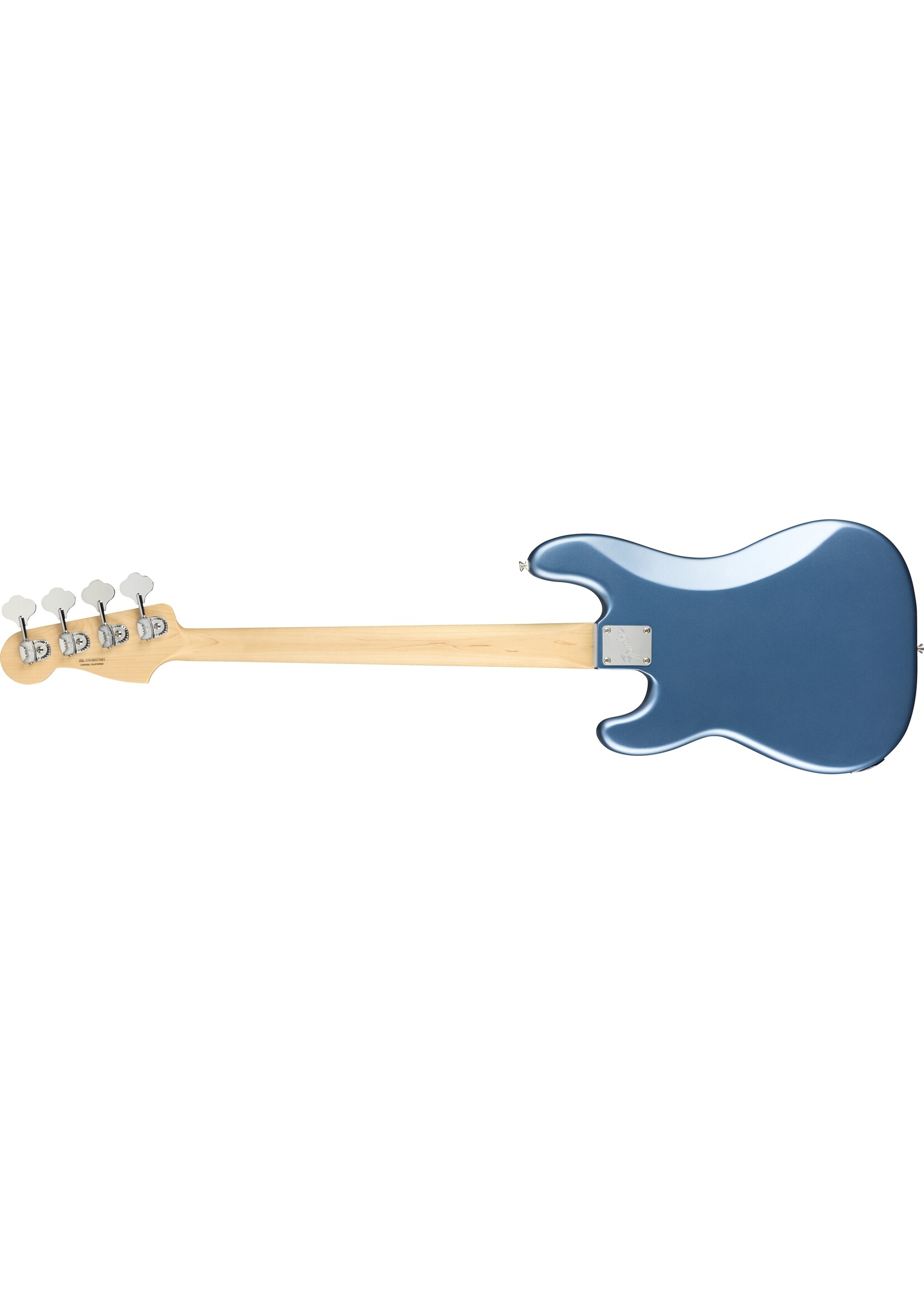 Fender Fender 0198602302 American Performer Precision Bass, Maple Fingerboard, Satin Lake Placid Blue