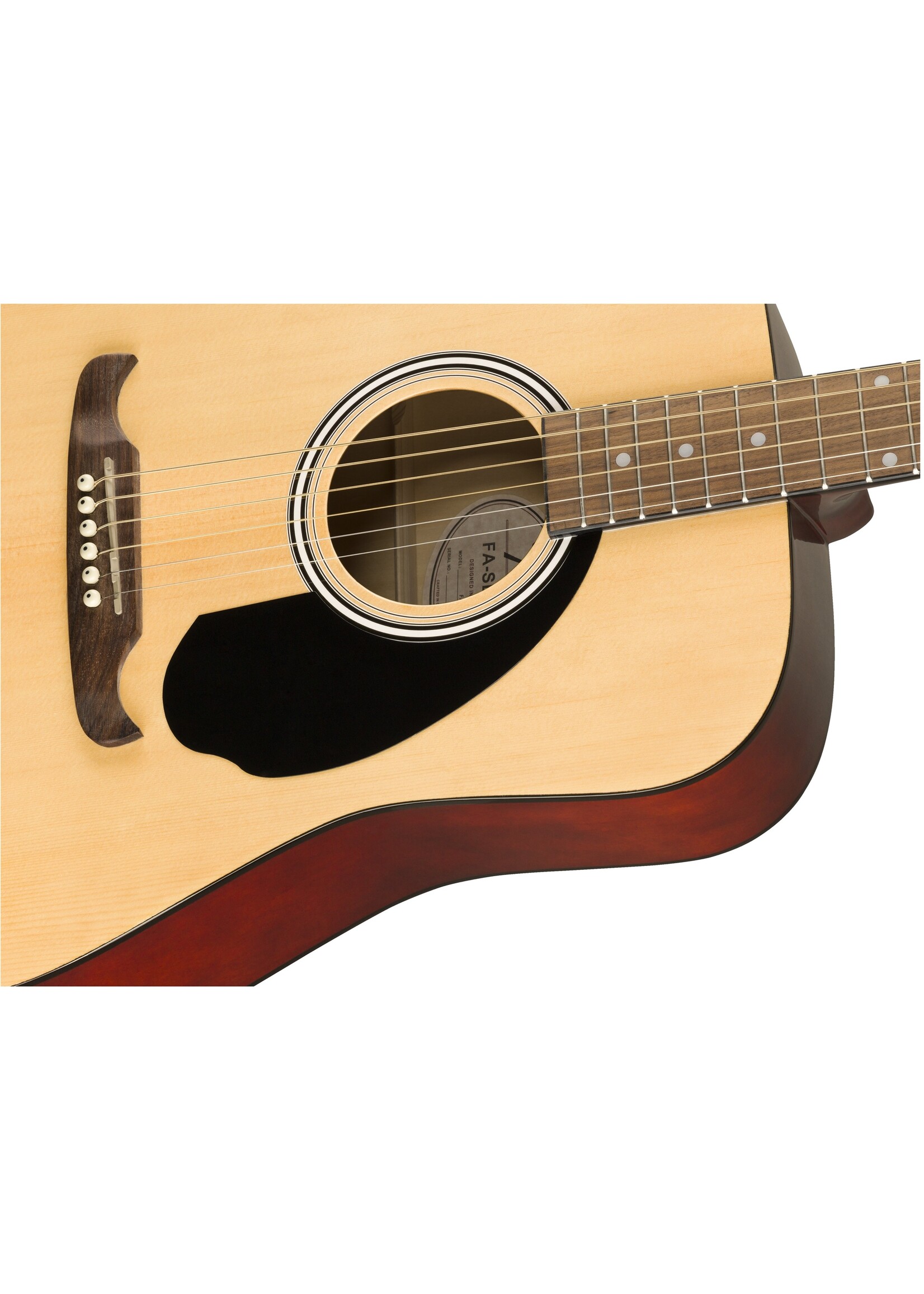 Fender Fender 0971210521 FA-125 Dreadnought w/bag, Walnut Fingerboard, Natural