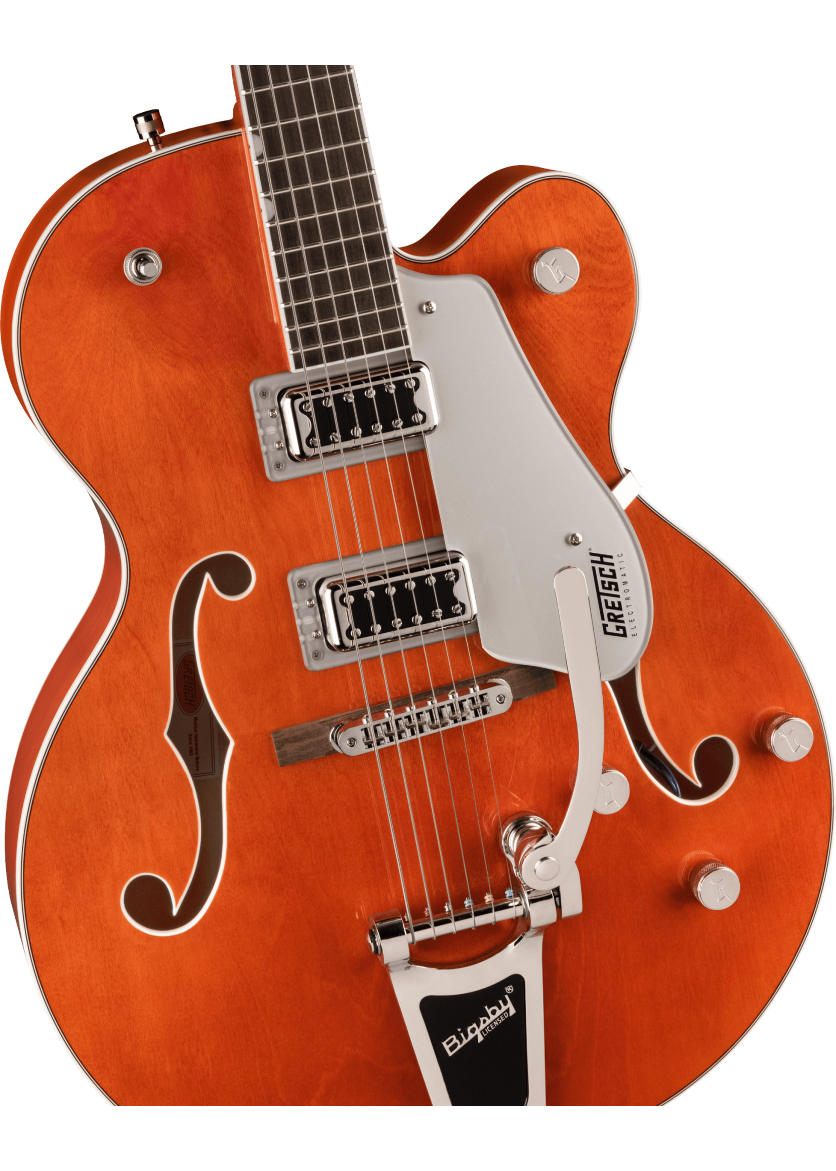 Gretsch Gretsch G5420T Electromatic Classic Hollow Body Single-Cut with Bigsby, Laurel Fingerboard, Orange Stain