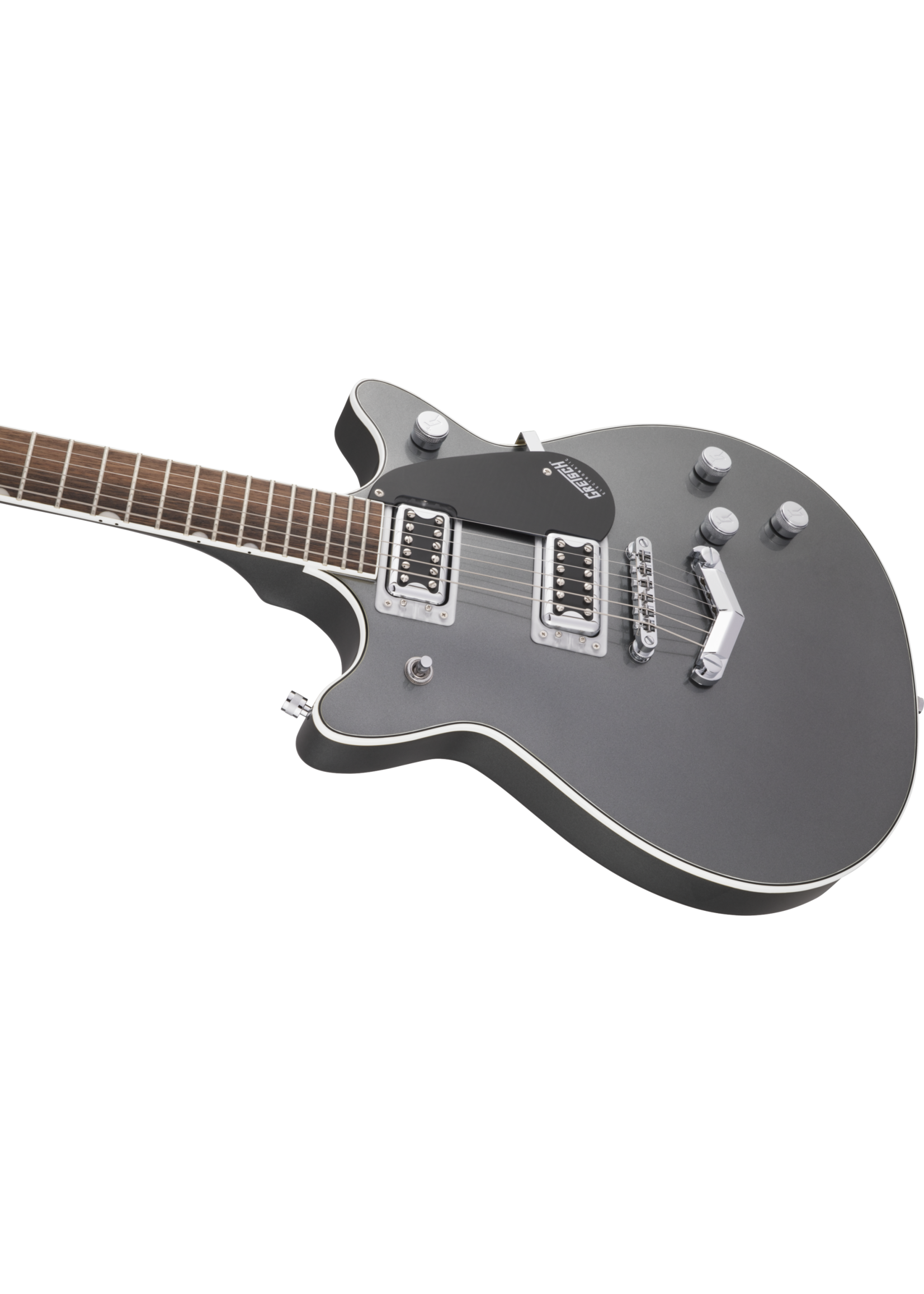 Gretsch Gretsch 2509310540 G5222 Electromatic Double Jet BT with V-Stoptail, Laurel Fingerboard, London Grey