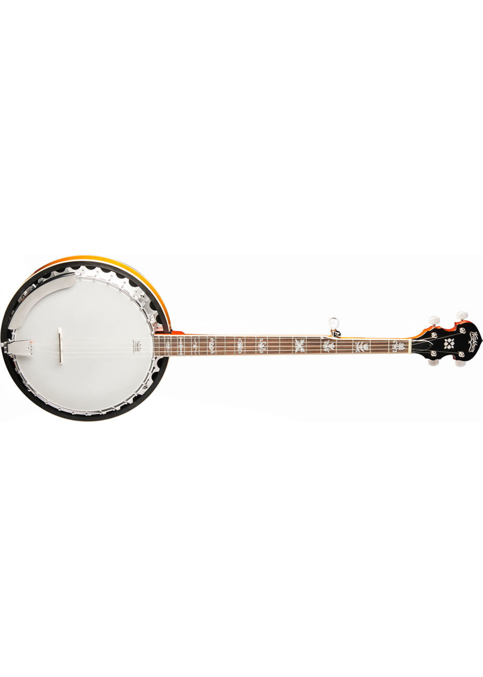 Washburn Washburn  Americana 5-String Resonator Banjo, Sunburst