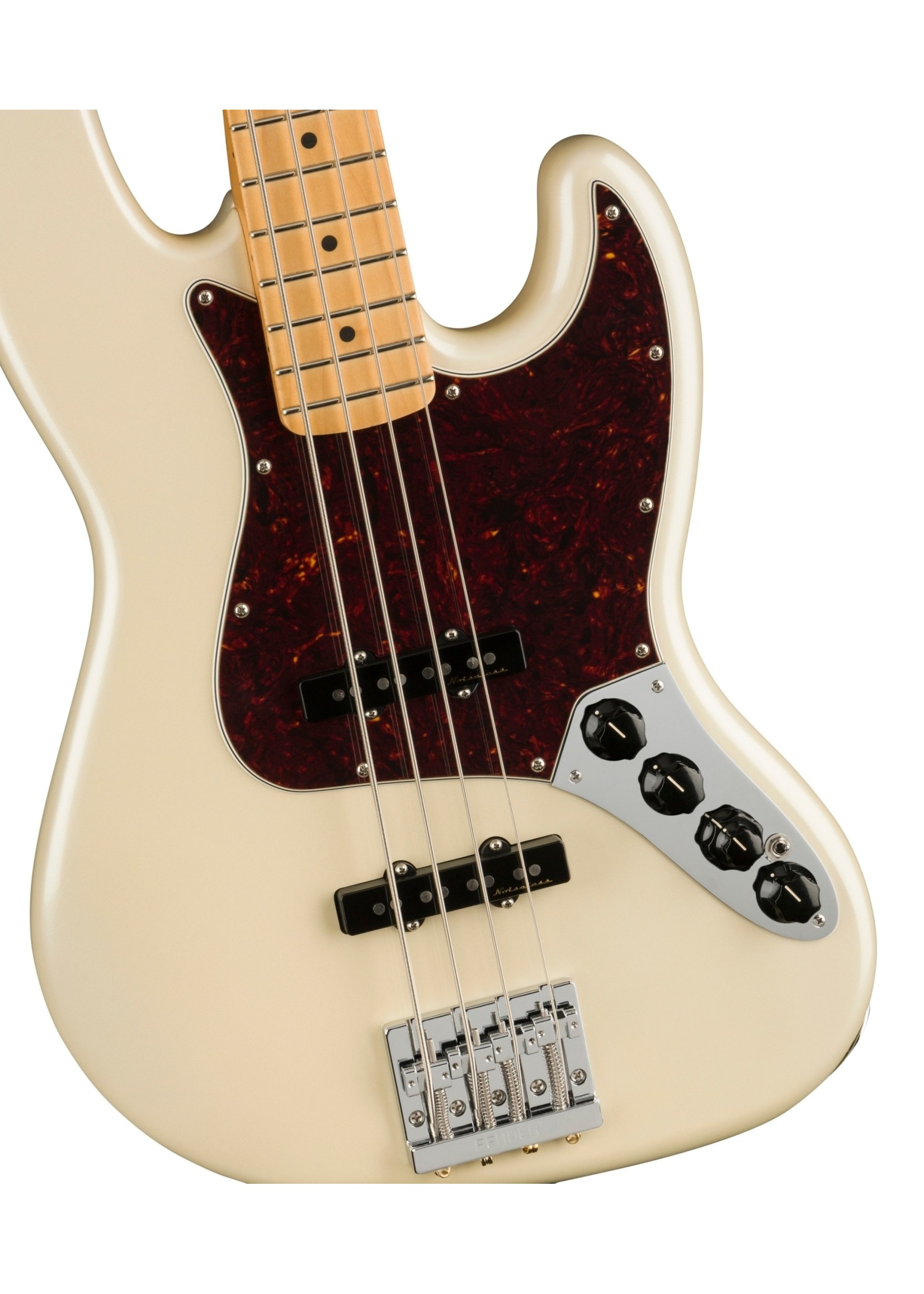 Fender Fender Player Plus Jazz Bass, Maple Fingerboard, Olympic Pearl
