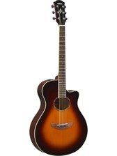 Yamaha APX600 OVS Thin-line Cutaway, Old Violin Sunburst