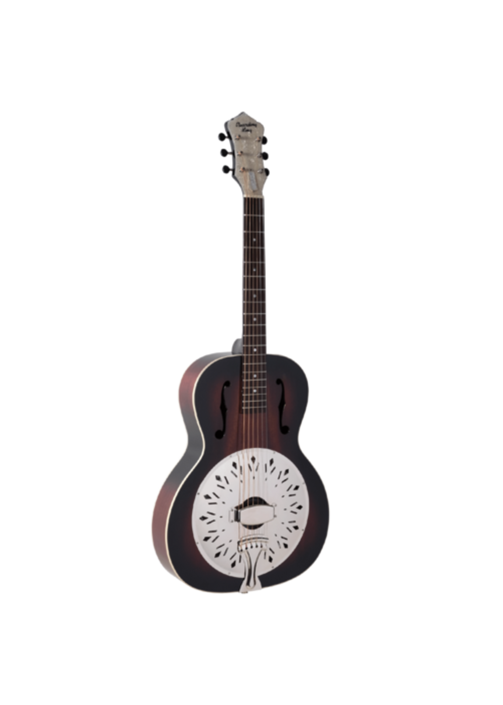 Recording King Recording King Rattlesnake Small Body Resonator, Gloss Sunburst