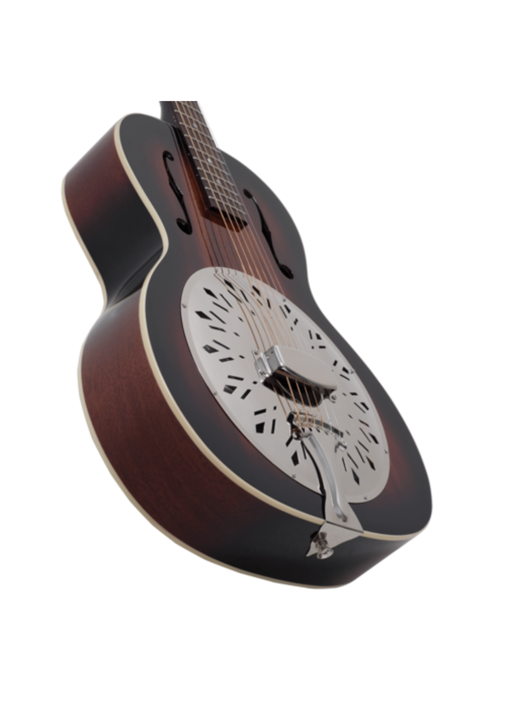 Recording King Recording King Rattlesnake Small Body Resonator, Gloss Sunburst