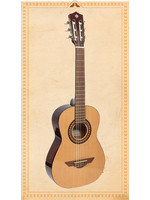 H. Jimenez H. Jimenez LGR50N 1/2 Size Acoustic Guitar w / Bag, Natural