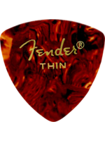 Fender Fender 346 Classic Celluloid Guitar Picks, Shell, Thin (12)