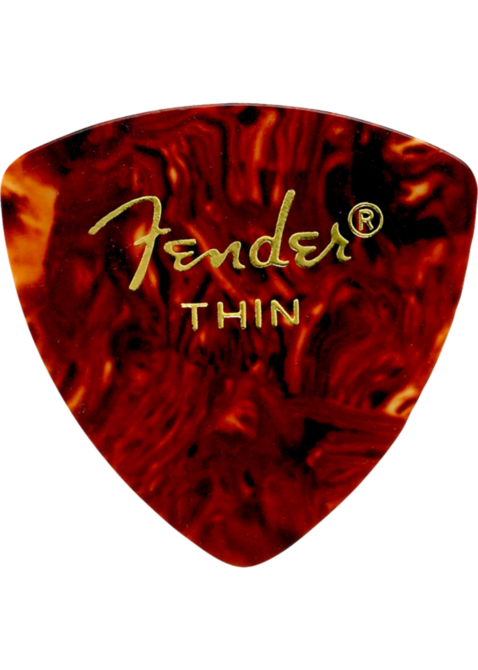 Fender Fender 346 Classic Celluloid Guitar Picks, Shell, Thin (12)