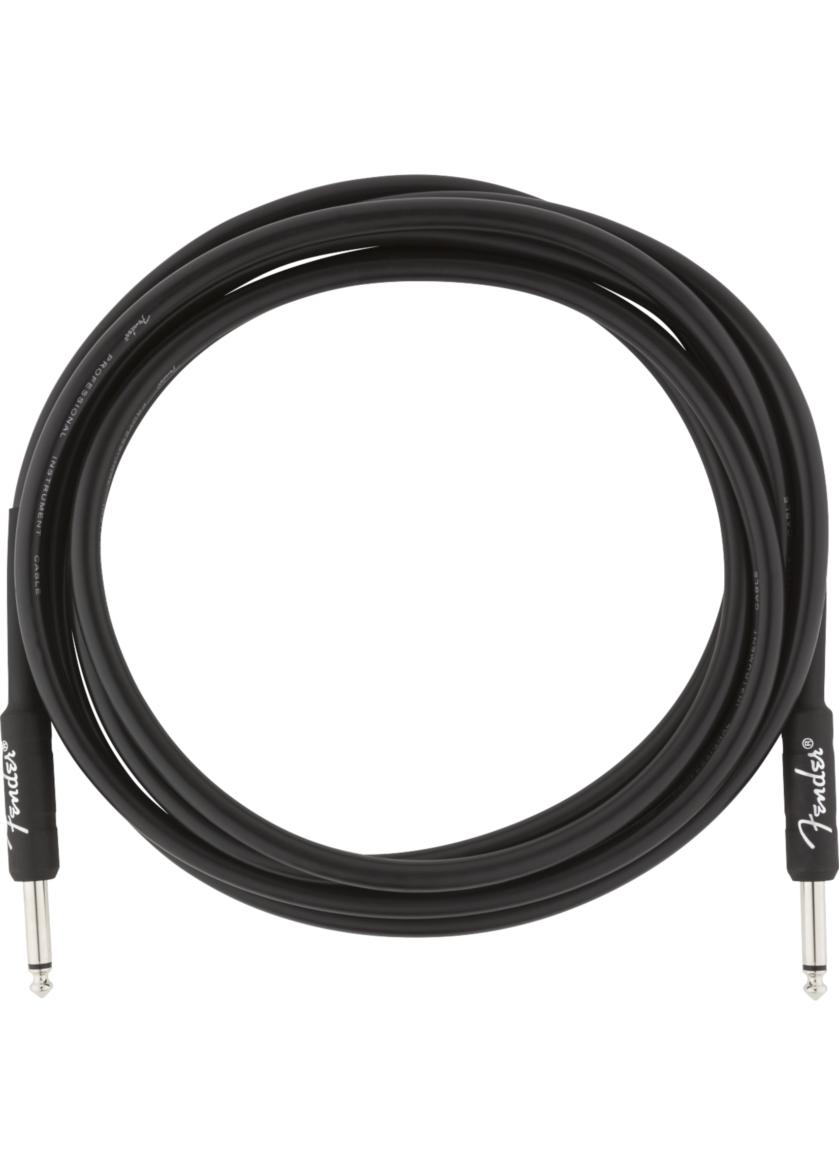 Fender Fender Professional Series Instrument Cable, Straight/Straight, 10', Black