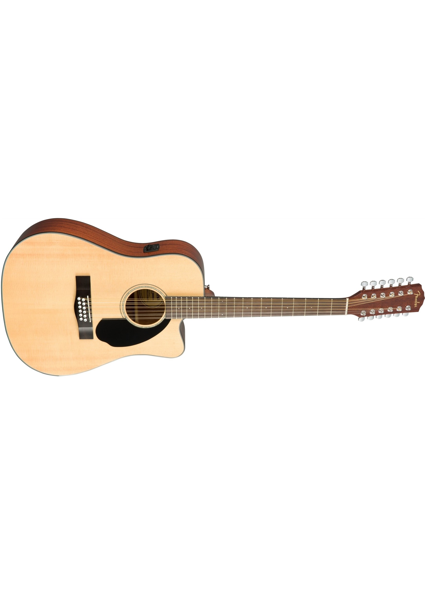Fender Fender CD-60SCE Dreadnought 12-string, Walnut Fingerboard, Natural