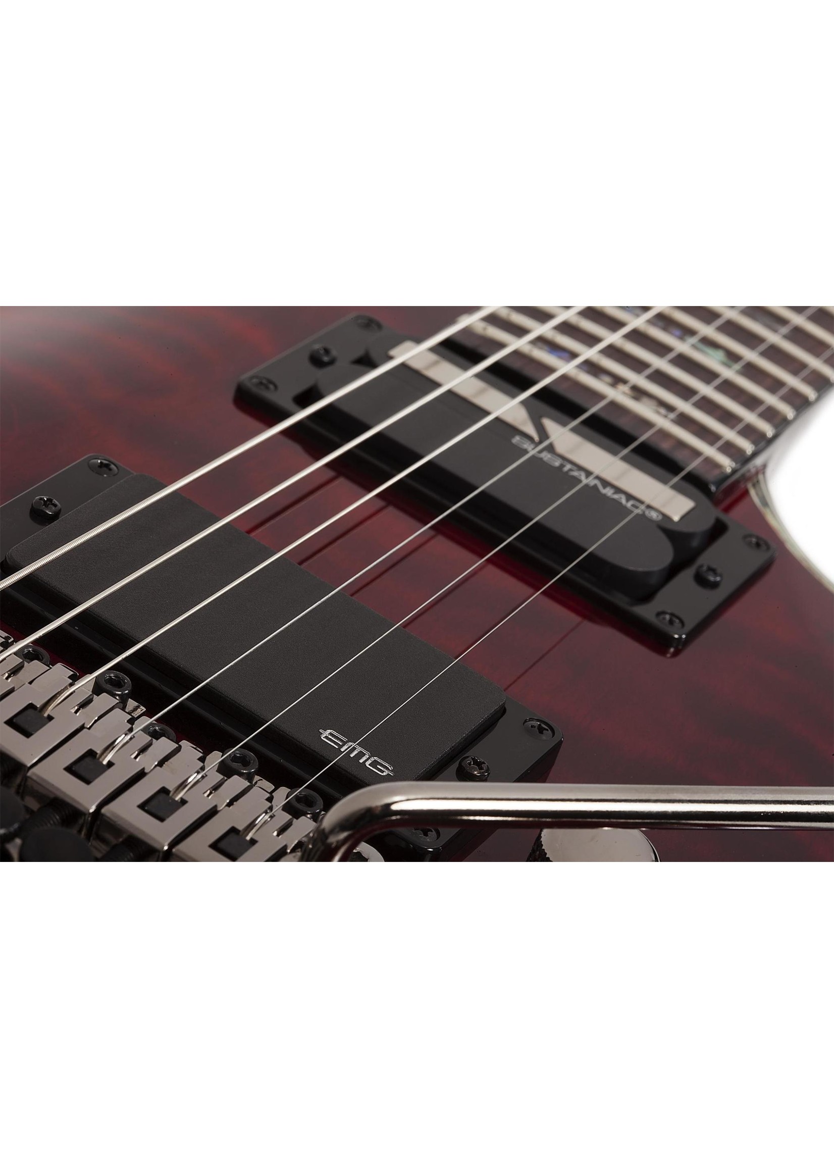 Schecter Schecter 1826 C-1 FR S Hellraiser Electric Guitar, Black Cherry (BCH)