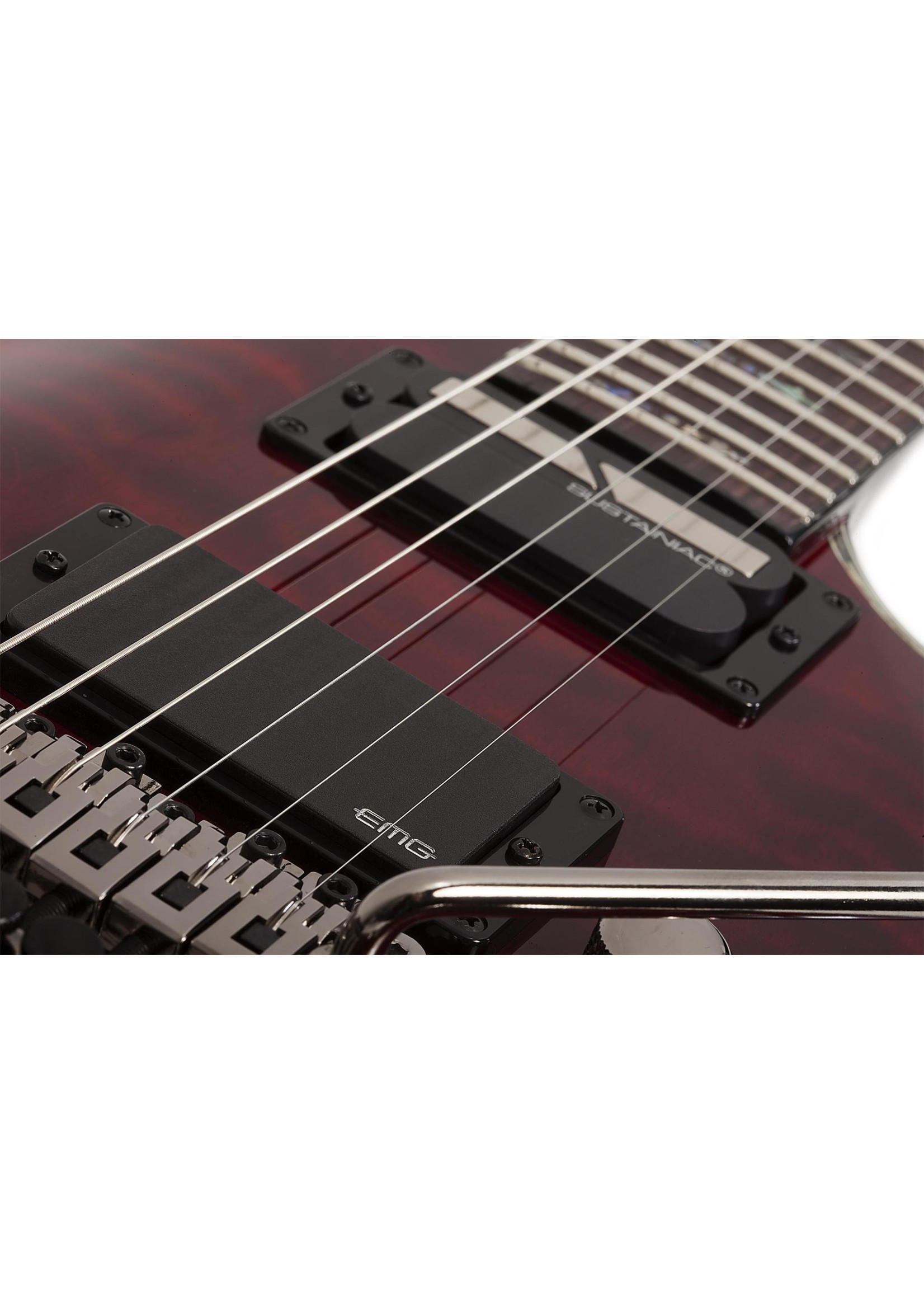 Schecter Schecter C-1 FR S Hellraiser Electric Guitar, Black Cherry (BCH)