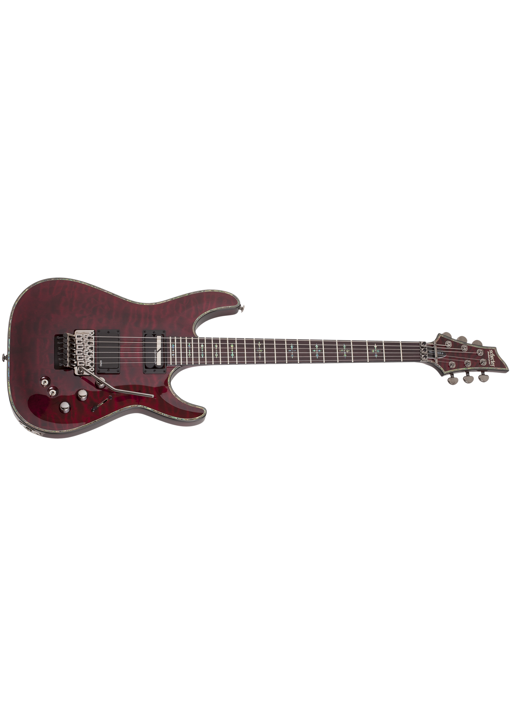 Schecter Schecter 1826 C-1 FR S Hellraiser Electric Guitar, Black Cherry (BCH)