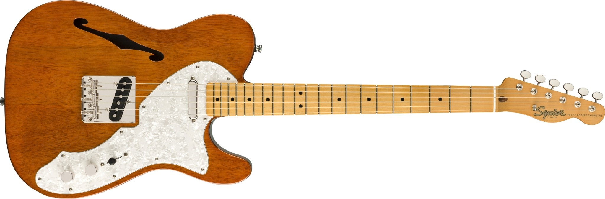 Squier 0374067521 Classic Vibe '60s Telecaster Thinline, Maple