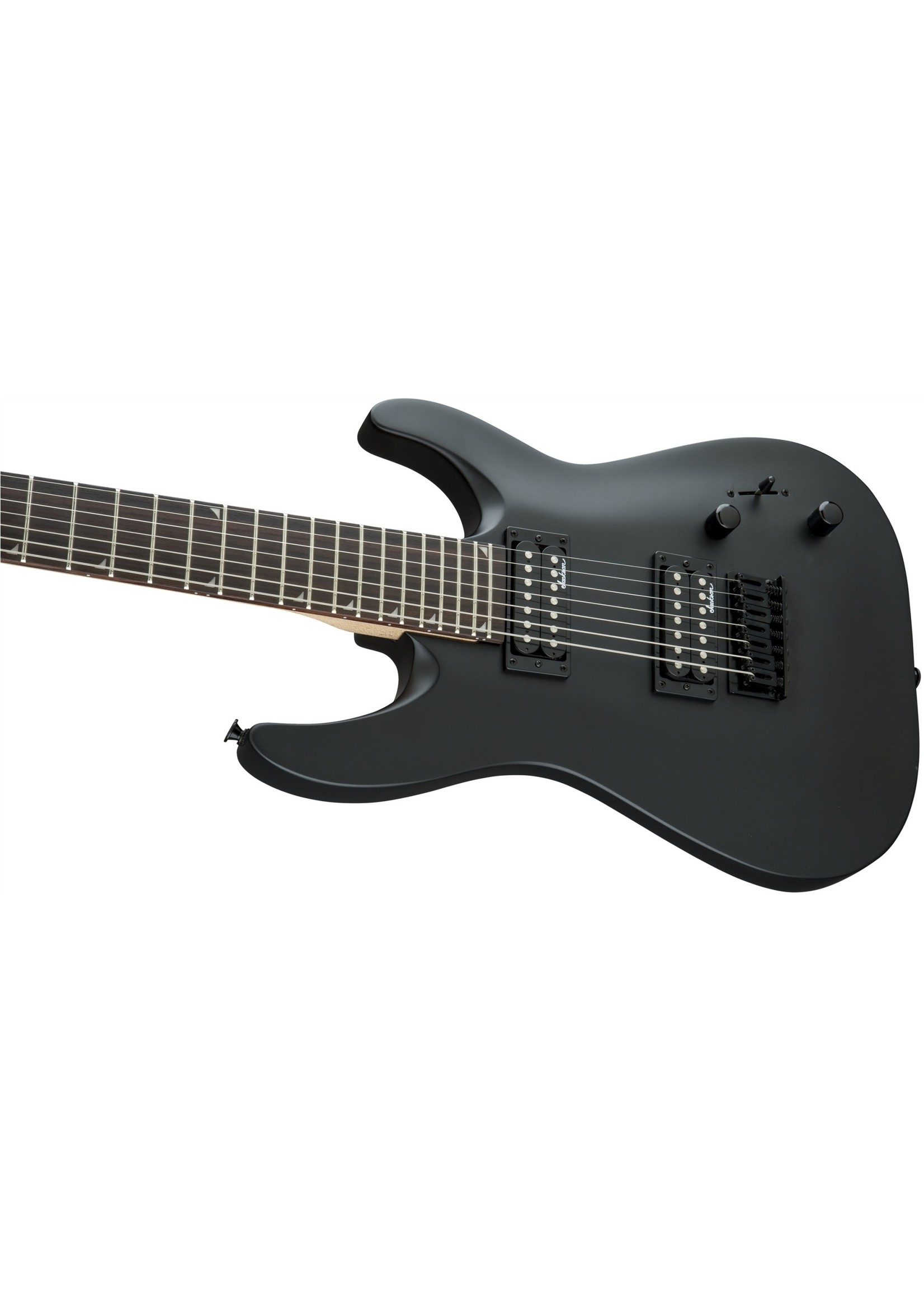 Jackson Jackson JS Series Dinky Arch Top JS22-7 DKA HT Amaranth Fingerboard, Satin Black