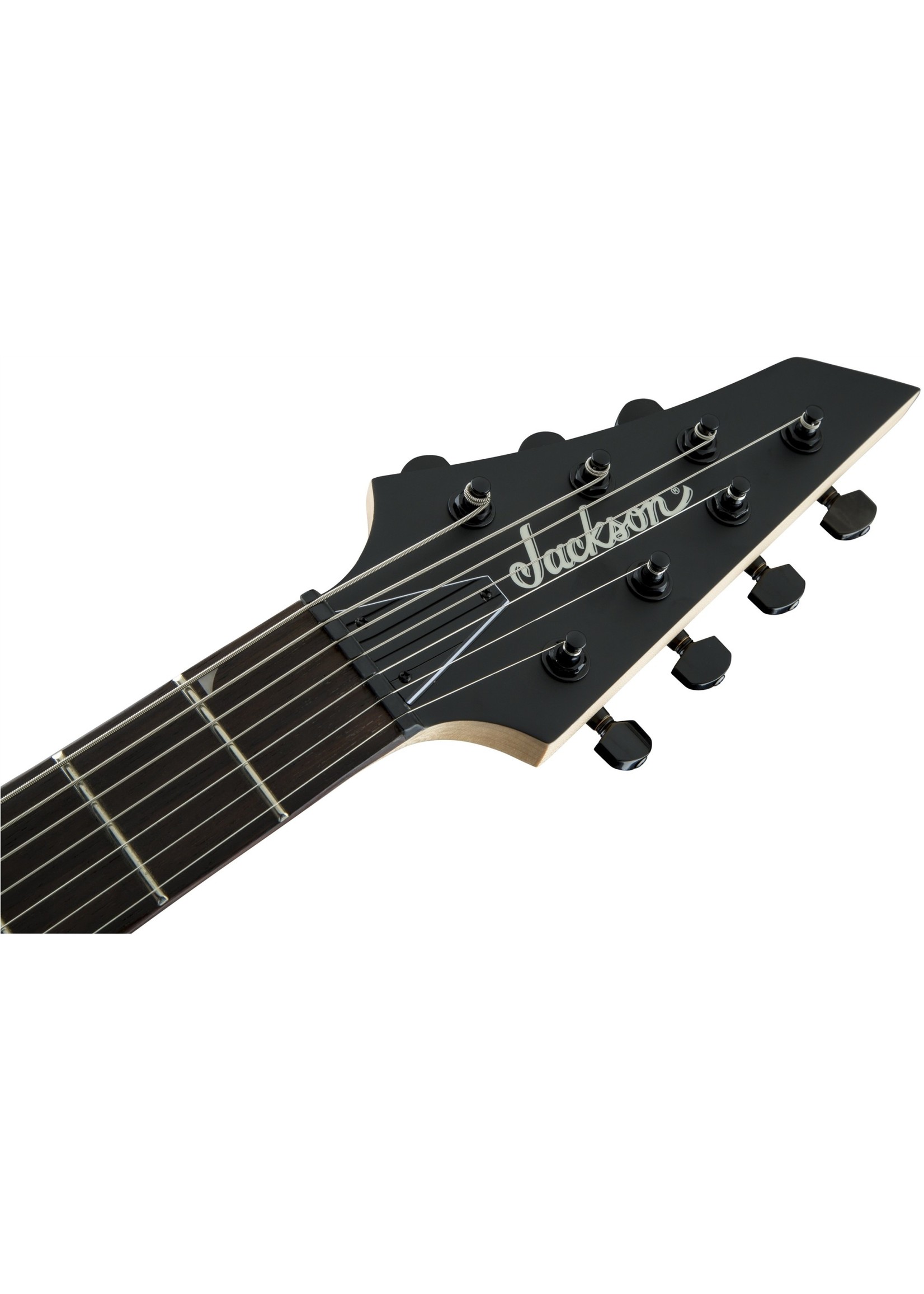 Jackson Jackson JS Series Dinky Arch Top JS22-7 DKA HT Amaranth Fingerboard, Satin Black