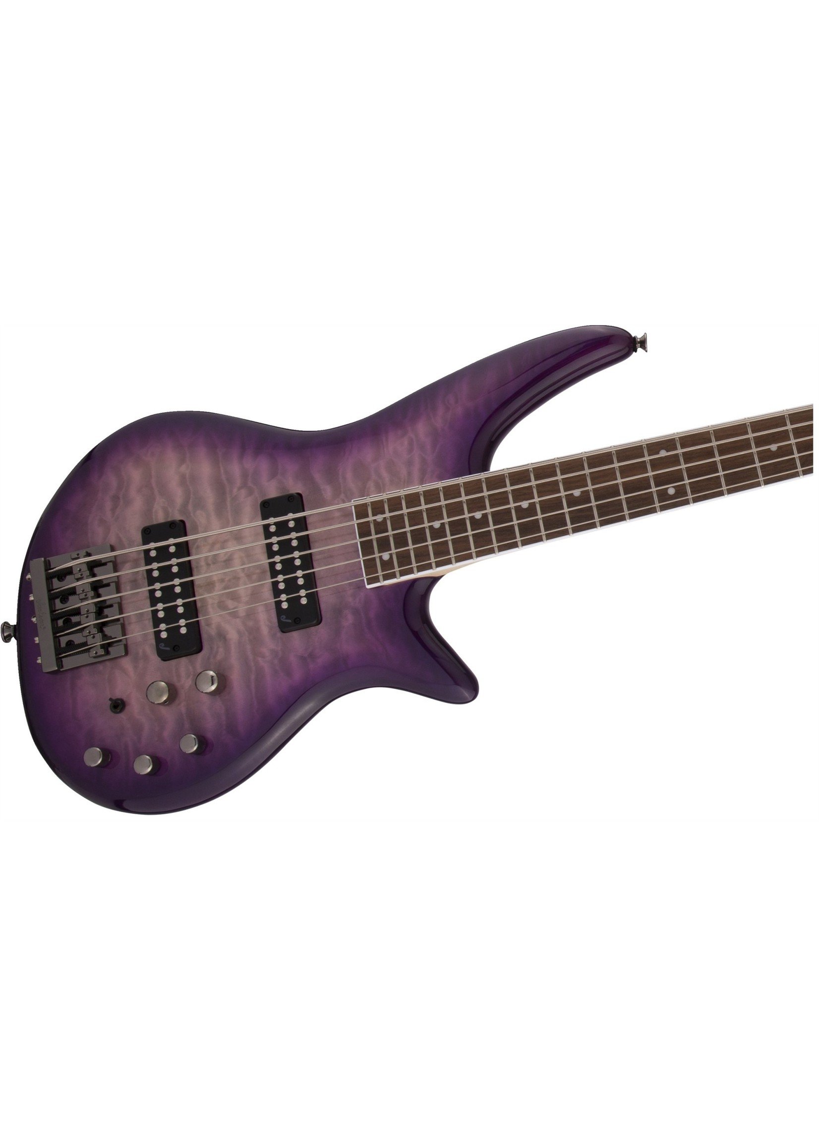 Jackson Jackson JS Series Spectra Bass JS3QV, Laurel Fingerboard, Purple Phaze