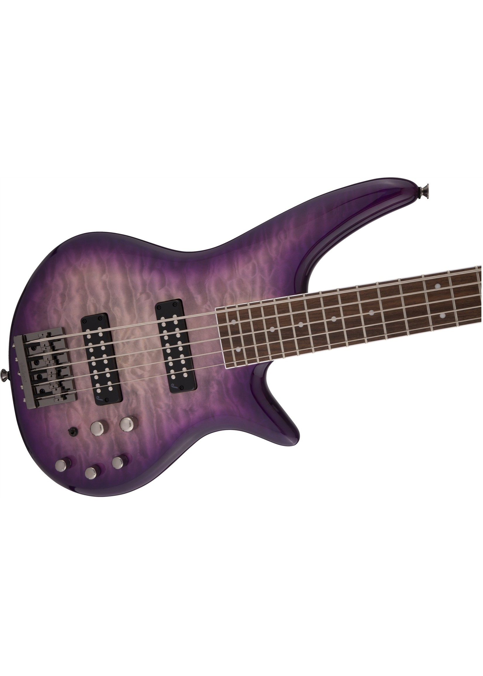 Jackson Jackson JS Series Spectra Bass JS3QV, Laurel Fingerboard, Purple Phaze