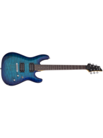 Schecter Schecter C-6 Plus Electric Guitar, Ocean Blue Burst