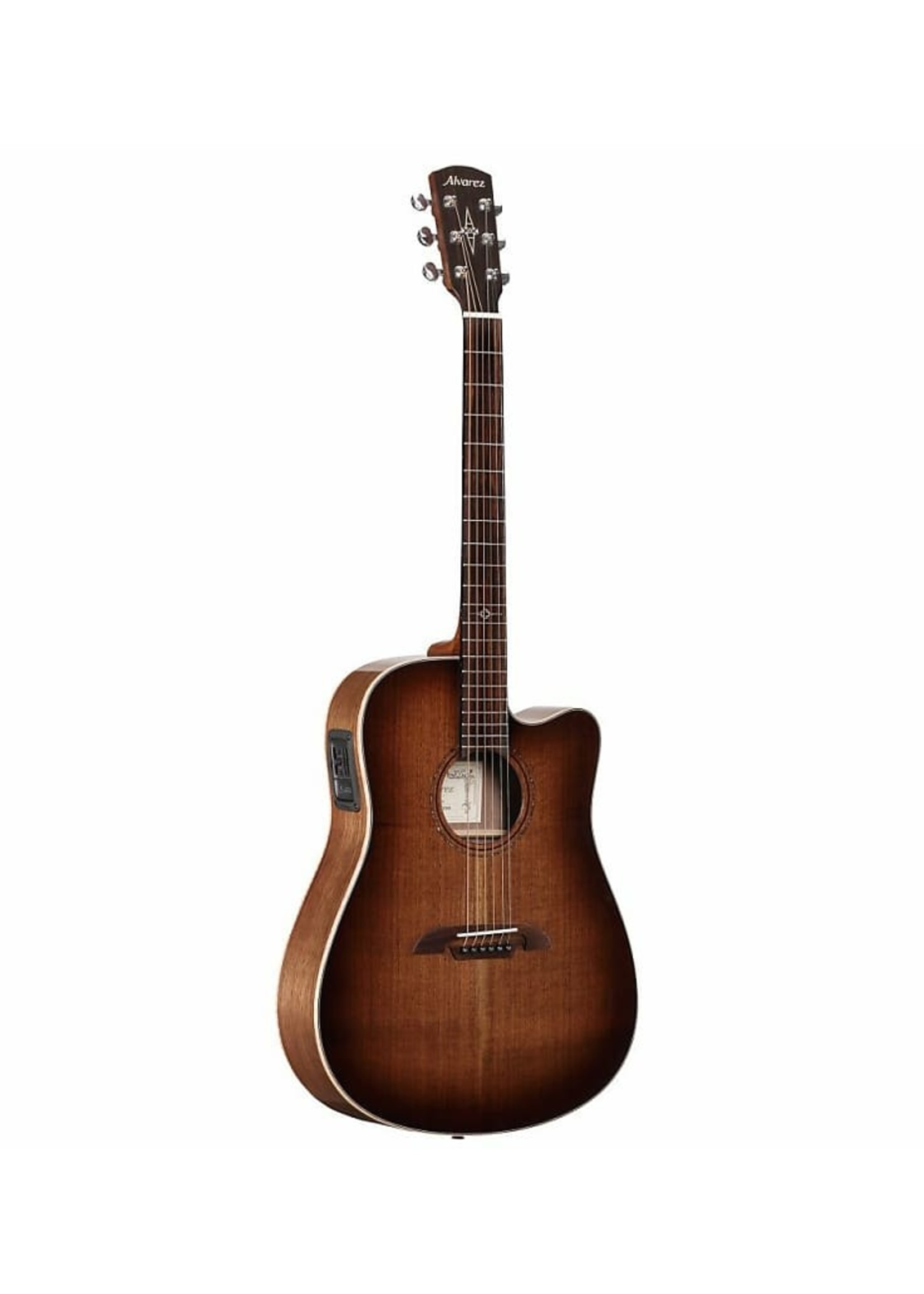 Alvarez Alvarez ADWS77CESHB Artist Elite Dreadnought Acoustic-Electric Guitar, Shadowburst